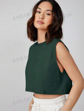 Cargar imagen en el visor de la galería, Crop tops de algodón