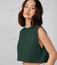 Cargar imagen en el visor de la galería, Crop tops de algodón