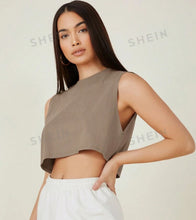 Cargar imagen en el visor de la galería, Crop tops de algodón