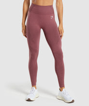 Cargar imagen en el visor de la galería, Vital seamless Leggings rosa Burdeos