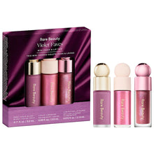 Cargar imagen en el visor de la galería, Rare Beauty by Selena Gomez
Violet Faves Mini Cheek and Lip Trio Makeup Gift Set