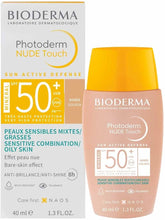 Cargar imagen en el visor de la galería, Bioderma Nude Touch Mineral Spf 50+ Protector Solar