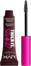 Cargar imagen en el visor de la galería, Nyx Thick It Stick It Brow Mascara Gel para cejas con color