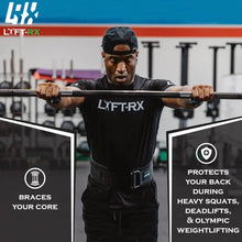Cargar imagen en el visor de la galería, Lift-Rx Quick-Locking Lifting Belt Cinturón para levantamiendo de pesas