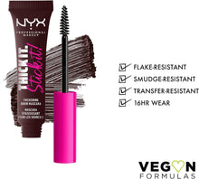 Cargar imagen en el visor de la galería, Nyx Thick It Stick It Brow Mascara Gel para cejas con color