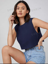 Cargar imagen en el visor de la galería, Crop tops de algodón