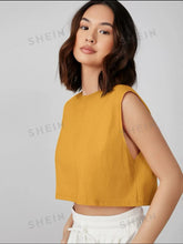 Cargar imagen en el visor de la galería, Crop tops de algodón