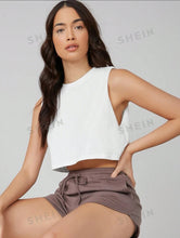 Cargar imagen en el visor de la galería, Crop tops de algodón