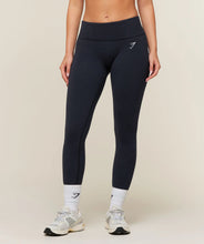Cargar imagen en el visor de la galería, Gymshark Conjunto Deportivo Cotton Blend Blue