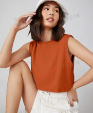 Cargar imagen en el visor de la galería, Crop tops de algodón