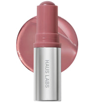 Cargar imagen en el visor de la galería, Haus labs color fuse longwear hydrating glassy lip + cheek blush balm stick