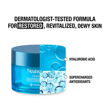 Cargar imagen en el visor de la galería, Neutrogena Hydro Boost Hyaluronic Acid Night Pressed Serum