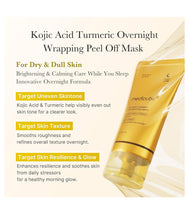 Cargar imagen en el visor de la galería, Medicube Kojic Acid Turmeric Night Wrapping Mask Mascarilla Facial