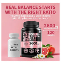 Cargar imagen en el visor de la galería, Myo-Inositol D-Chiro-Inositol D3 Berberine