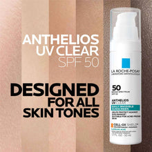 Cargar imagen en el visor de la galería, La Roche Posay ANTHELIOS UV CLEAR SUNSCREEN SPF 50