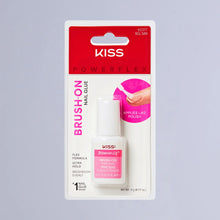 Cargar imagen en el visor de la galería, Kiss Power Flex Brush-On Nail Glue Pegamento para uñas