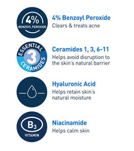 Cargar imagen en el visor de la galería, Cerave Acne Foaming Cream Cleanser 4% Benzoyl