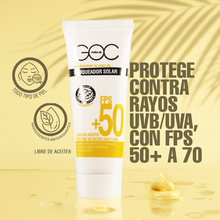 Cargar imagen en el visor de la galería, GOC Protector Solar SPF +50