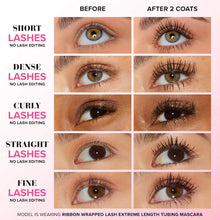 Cargar imagen en el visor de la galería, Too Faced Ribbon Wrapped Lash Extreme Length Tubing Mascara