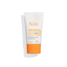 Cargar imagen en el visor de la galería, Avene Mineral Sunscreen Multi-Defense Fluid Tinted SPF 50+