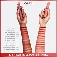 Cargar imagen en el visor de la galería, Loreal Infallible Matte Resistance Liquid Lipstick, labial líquido matte