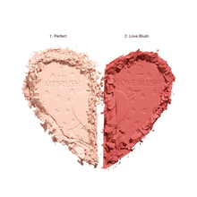 Cargar imagen en el visor de la galería, Charlotte Tilbury Pillow Talk Beauty Soulmates Airbrush Flawless Finish Brightening and Blush Powder Palette