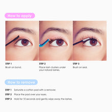 Cargar imagen en el visor de la galería, Kiss Falscara The New Way To Lash Bond & Seal pegamento para extensiones de pestañas