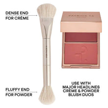 Cargar imagen en el visor de la galería, PATRICK TA Dual Ended Precision Blush Brush