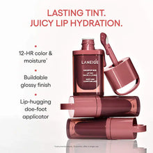 Cargar imagen en el visor de la galería, LANEIGE JuicePop Box Lip Oil Stain 12HR Hydrating Tint