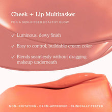 Cargar imagen en el visor de la galería, Tower 28 Beauty BeachPlease Lip + Cheek Dewy Cream Blush