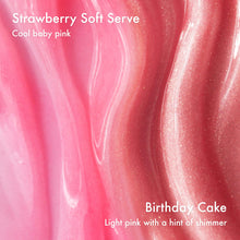 Cargar imagen en el visor de la galería, Summer Fridays Sweet Pink Duo with Birthday Cake + Strawberry Soft Serve Lip Butter Balm