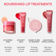 Cargar imagen en el visor de la galería, LANEIGE Berry Sweet Lip Treatment Minis Trio Set