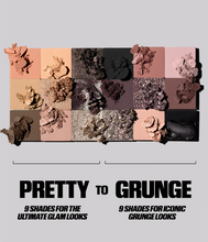 Cargar imagen en el visor de la galería, Huda Beauty Pretty Grunge Eyeshadow Palette Paleta de sombras
