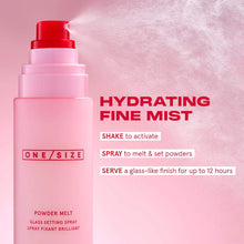 Cargar imagen en el visor de la galería, One Size Powder Melt Glass Setting Spray 1 Oz 30 ml