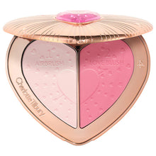 Cargar imagen en el visor de la galería, Charlotte Tilbury Pillow Talk Beauty Soulmates Airbrush Flawless Finish Brightening and Blush Powder Palette