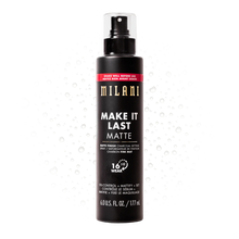 Cargar imagen en el visor de la galería, Milani Make It Last Matte Fijador de maquillaje 177ml