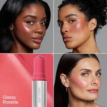 Cargar imagen en el visor de la galería, Haus labs color fuse longwear hydrating glassy lip + cheek blush balm stick
