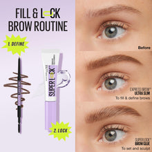 Cargar imagen en el visor de la galería, Maybelline Super Lock Gel de cejas