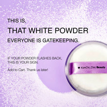 Cargar imagen en el visor de la galería, Kim Chi That White Powder Set & Bake Polvos Sueltos