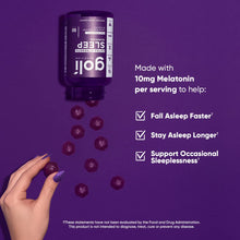 Cargar imagen en el visor de la galería, Goli Extra-Strenght Sleep 10mg Melatonin