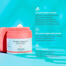 Cargar imagen en el visor de la galería, Drunk Elephant Bora Barrier Rich Repair Refillable Cream with 6-Butterlipid Complex