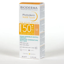 Cargar imagen en el visor de la galería, Bioderma Nude Touch Mineral Spf 50+ Protector Solar
