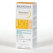 Cargar imagen en el visor de la galería, Bioderma Nude Touch Mineral Spf 50+ Protector Solar