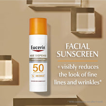 Cargar imagen en el visor de la galería, Protector solar Lotion Eucerin SPF 50, Age Defense