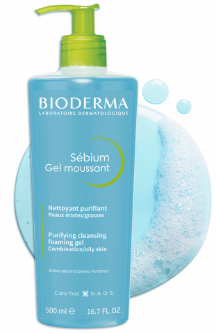 Gel limpiador Bioderma Sensibio para piel sensible – Nancy Jarufe Studio