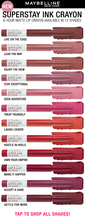Cargar imagen en el visor de la galería, Labial SuperStay INK CRAYON Maybelline