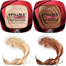 Cargar imagen en el visor de la galería, Polvos loreal Infallible Fresh Wear Foundation in a Powder