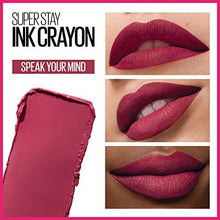 Cargar imagen en el visor de la galería, Labial SuperStay INK CRAYON Maybelline
