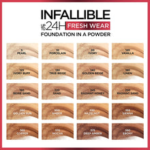 Cargar imagen en el visor de la galería, Polvos loreal Infallible Fresh Wear Foundation in a Powder