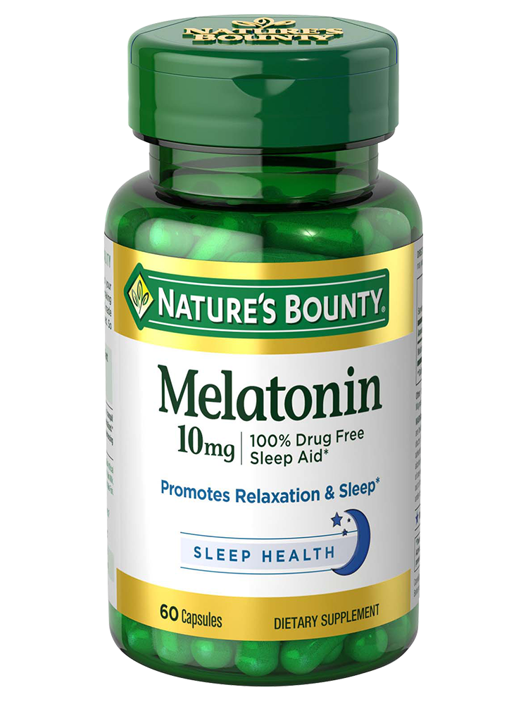 Nature's Bounty Melatonin 10 mg 60 cápsulas